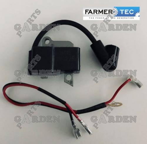ZÜNDSPULE für HQ 435 440 445 450 FARMERTEC ( Ersatz des Originals 573 93 88-05 )