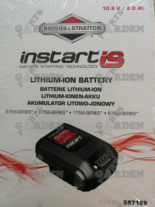 AKKUMULATOR BRIGGS & STRATTON INSTART 593560 (ohne weitere Rabattmöglichkeiten) 
