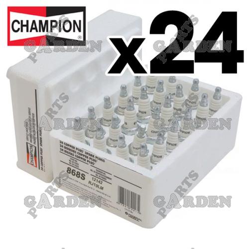 ZÜNDKERZE CHAMPION RJ19LM/W24 FÜR RASENMÄHER MIT WIDERSTAND ( Ersatz des Originals RJ19LM, BR2L )